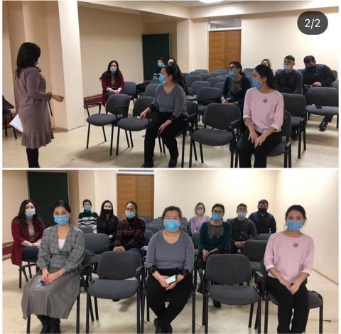 Қалқаман Бастауыш Партия Ұйымының мүшелерімен "Этика кодексін сақтау" тақырыбында оффлайн режимде жиналыс өтті