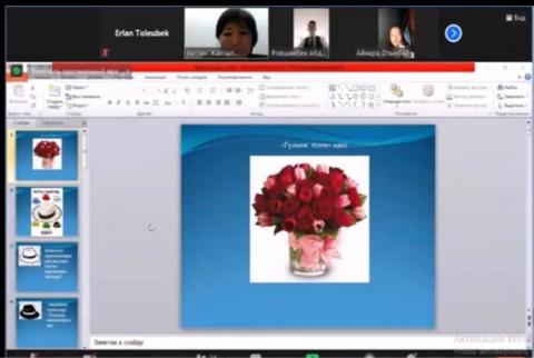 "Фариза - поэзия падишасы" тақырыбында ашық сабақ