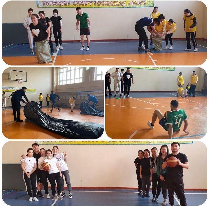 “Көңілді мәре” атты спартакиада өткізілді.