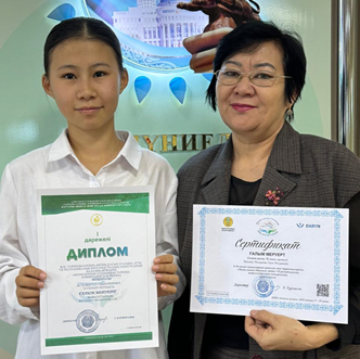 Оқушымыз «Менің шағын Отаным» атты VII республикалық интеллектуалдық конкурсының қалалық кезеңінде І орын иеленіп, республикалық кезеңге жолдама алды