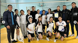 Мектеп командасы «Ұлттық мектеп лигасы» аясында волейболдан ІІІ орын иеленді