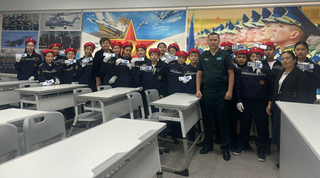 01.10.2025 жылы «Жас құтқарушылар» сыныбын ашу іс-шарасы өткізілді.