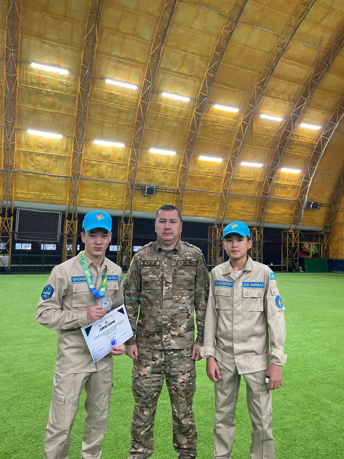 Алматы қаласы Білім басқармасының кубогына арналған әскери-патриоттық эстафета жарысында Бақытжан Сұлтан, Қонысбек Нұрмұхамет ІІ орын, Алматы қаласынан Наурызбай ауданы бойынша командалық жарыста Гран при иеленді. Жетекшісі Беков Аян! Құттықтаймыз