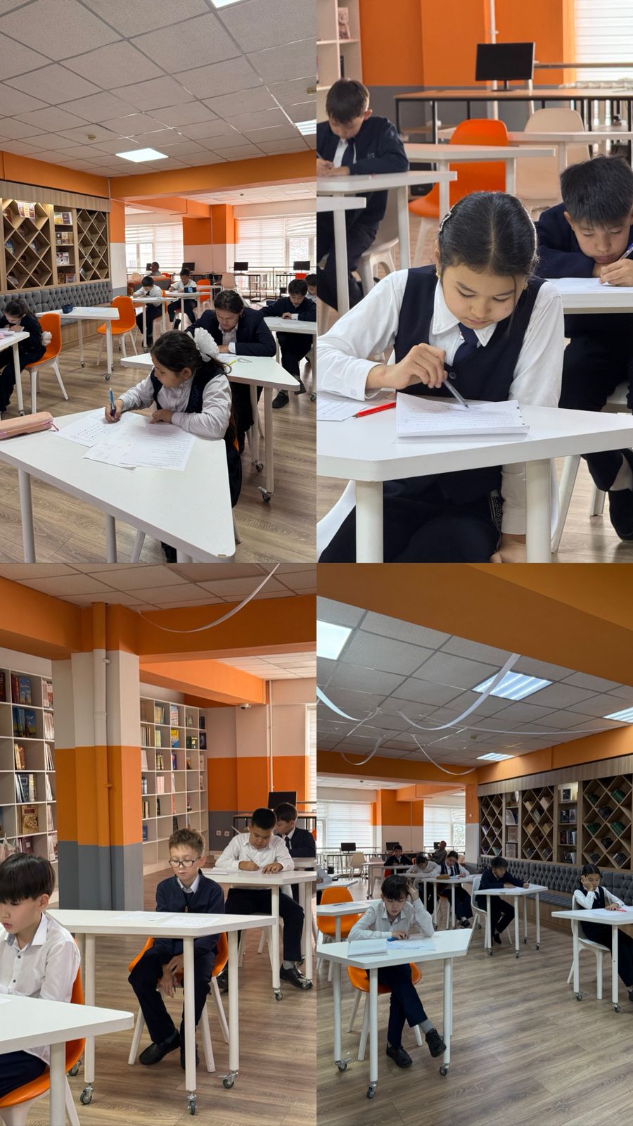 5–6 сынып оқушылары арасындағы пәндік олимпиаданың мектепішілік кезеңі өтті